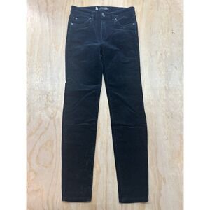 Kut from the Kloth Diana Skinny Corduroy Pants Black‎ Size 0 KP488MR9